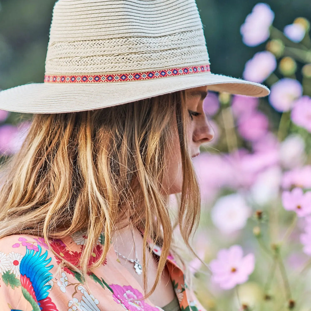 360FIVE Everyday Hat - Chapeau de soleil Azalea Fedora Gardening pour femme