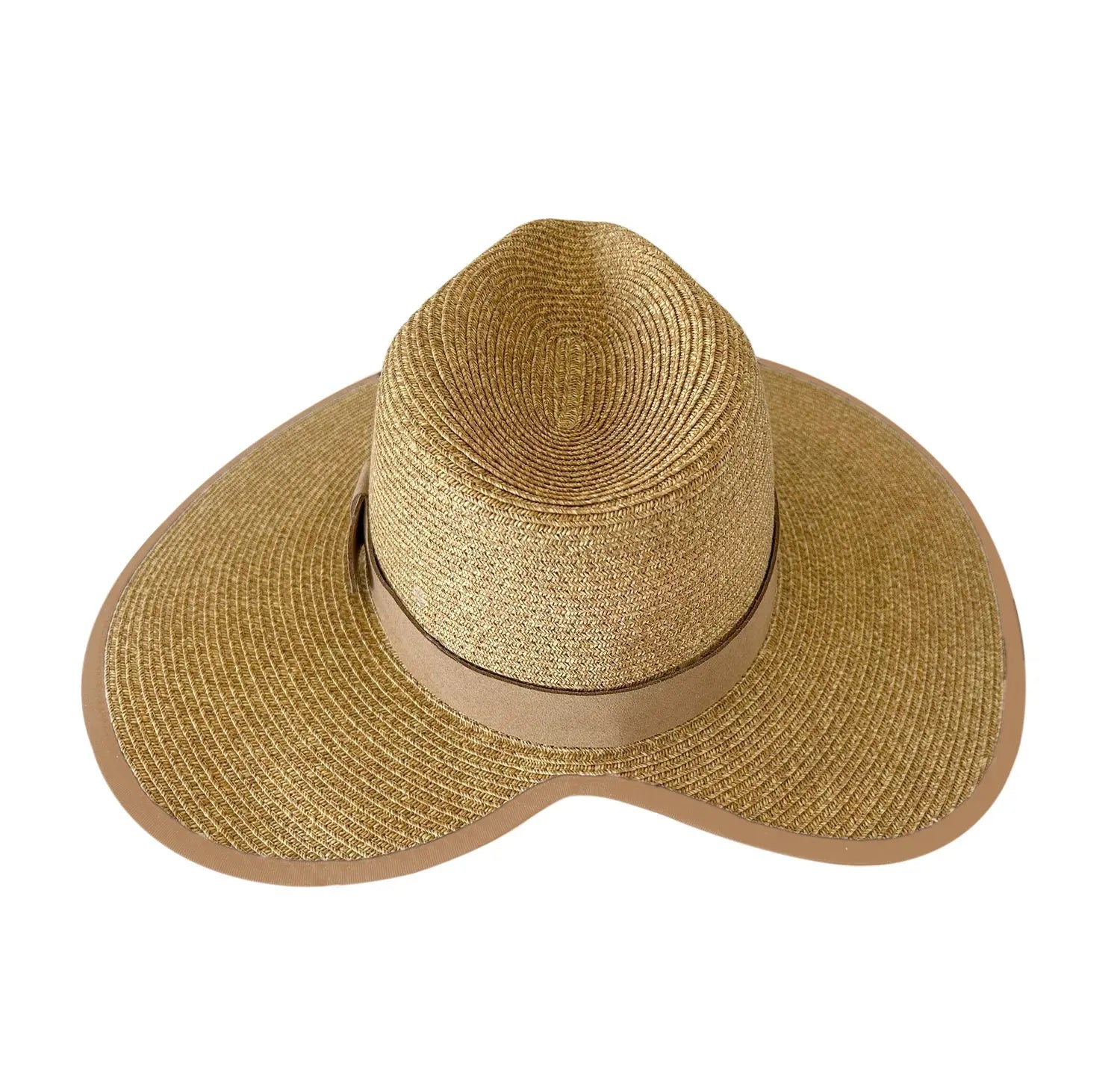 360FIVE Everyday Hat – Butterfly Ponytail Fedora Gardening Damenhut mit breiter Krempe