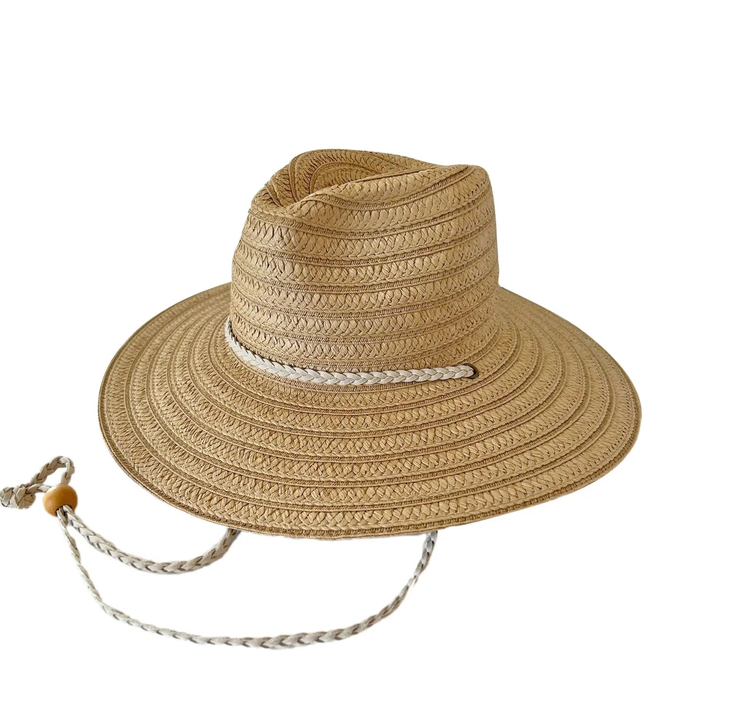 360FIVE Alltagshut – Aloe Fedora Garten-Strohhut mit breiter Krempe