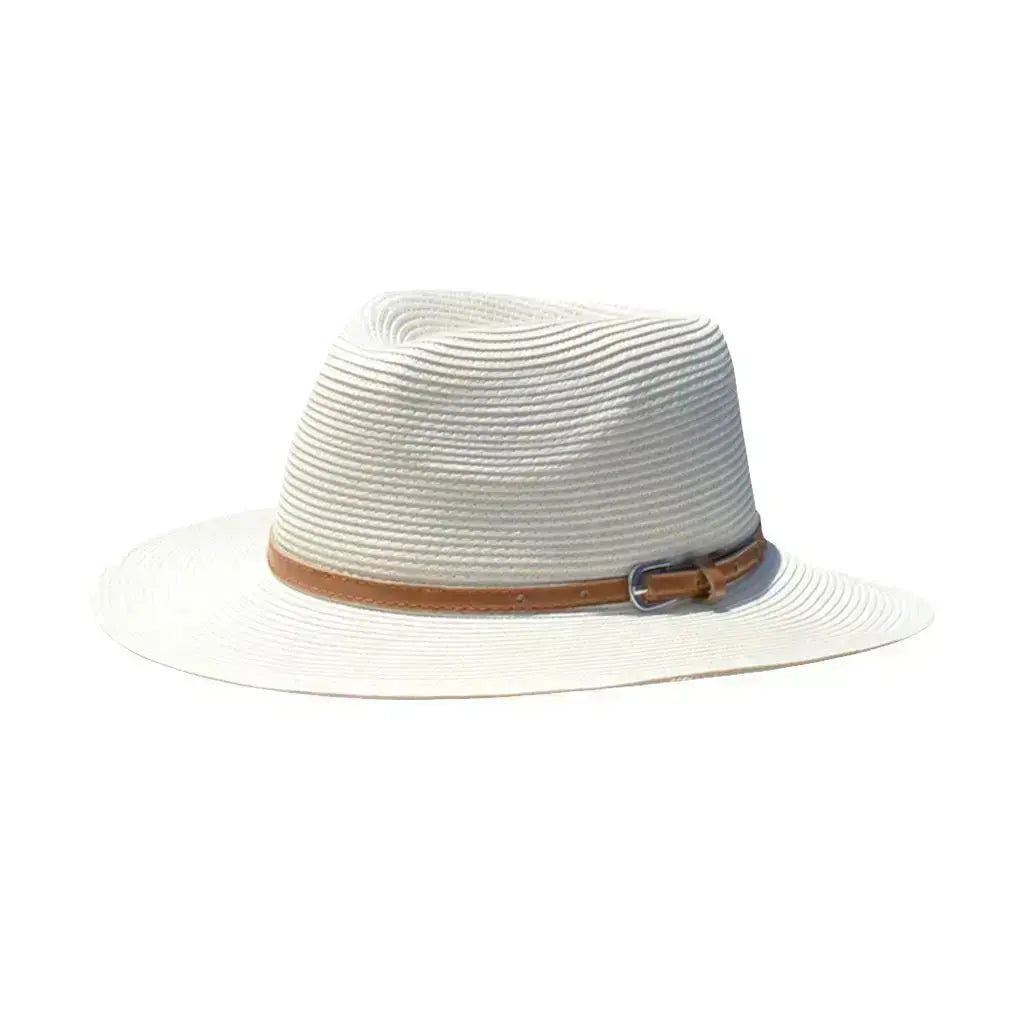 Bella M-L : 58 Cm / Chapeau de Soleil Ivoire/Ivoire