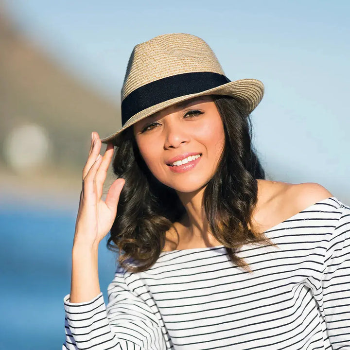 Chapeau de soleil décontracté Harley Trilby