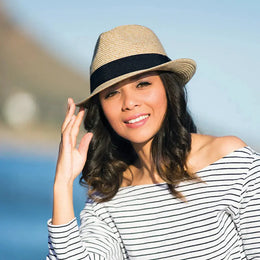 Chapeau de soleil décontracté Harley Trilby